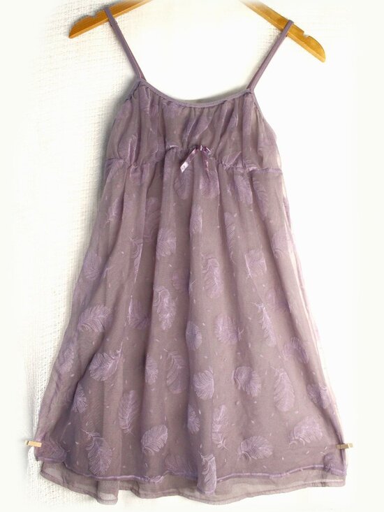 Damsel Dresses & Skirts - Vintage Fairycore Coquette Y2K Whimsigoth Velvet Feather Slip Dress Size S